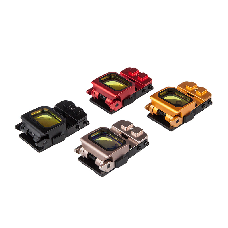 Tactical RMT Flip Red Dot Pistol Sight Holographic Reflex BLACK